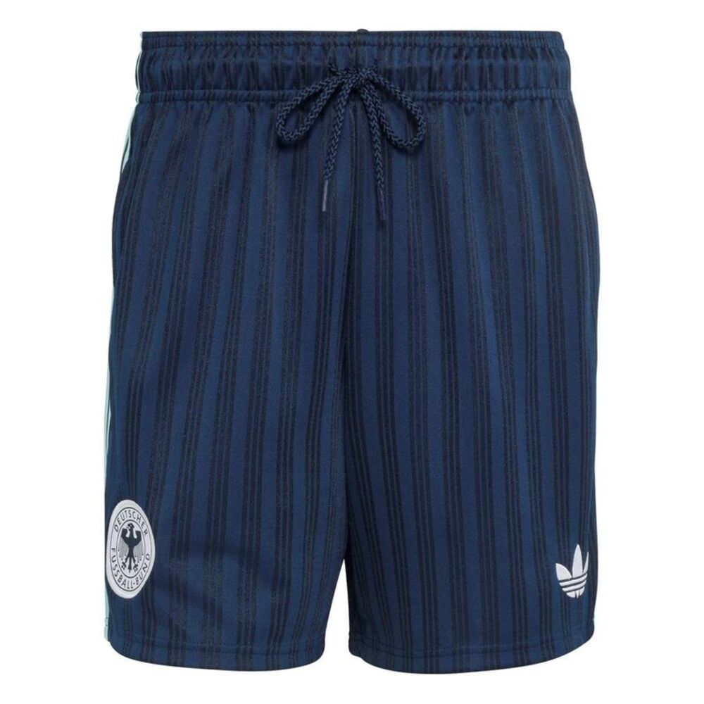 Adidas Mens Germany DFB Structured Relaxed Fit Football Shorts / Navy/Black